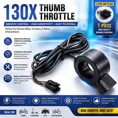 Ebike throttle electric bike - throttle,