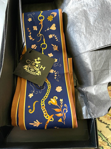 Clare haggas navy gold - clare, navy/gold