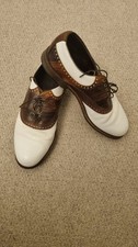 Footjoy Classics Dry Premiere Brown And White