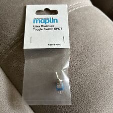 Ultra Miniature Toggle Switch SPDT FH98G Maplin Brand New