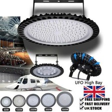 LED High Bay Light 50/100/200/300/500W Low Bay UFO Warehouse Industrial Lights