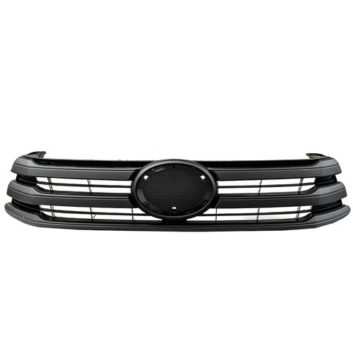 Front radiator grille black - front,