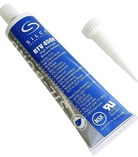Silicone RTV 4500 FDA Grade High Strength Silicone Sealant, Black (2.8 fl.oz)