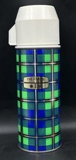 Vintage Thermos Blue & Green