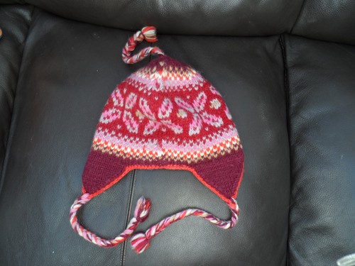 Erin knitwear hat - hat, red