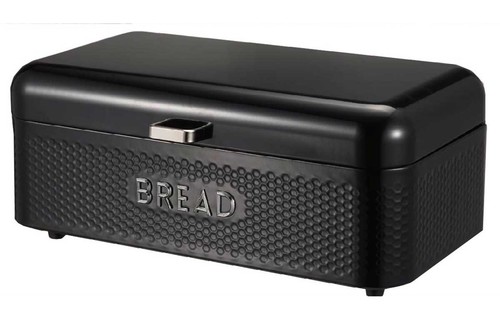Steel bread box with - box, lid