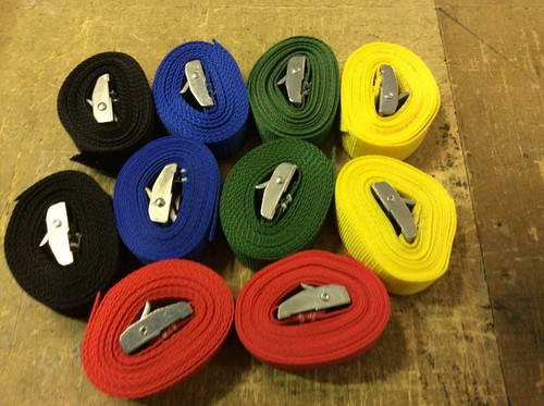 Cam buckle straps 5mtr - straps, 2.5mtr