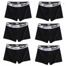 6pieces Mens Underwear Men Cotton Underpants Male Pure Men Panties Shorts Breath