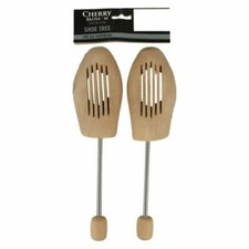 Cherry Blossom 1 Pair Of Spiral Spring Wooden Shoe Trees Size Large 10/11