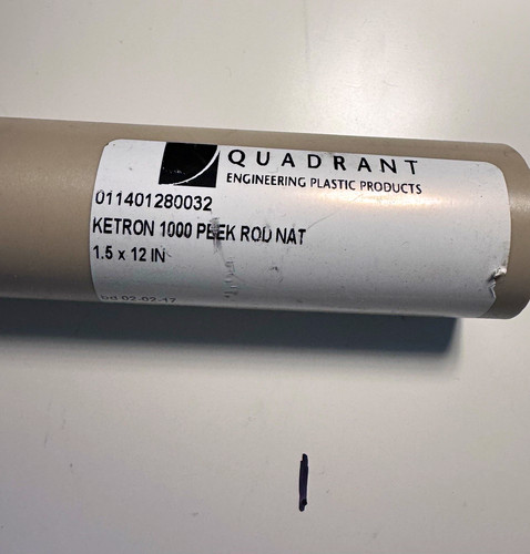 Quadrant ketron 1000 peek rod - ketron,