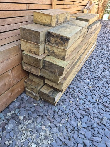 Pressure treated railway - pressure,