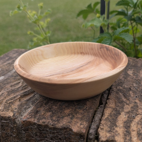 Small round wooden bowl - small,