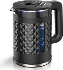 2.3L Electric Glass Kettle 1500W Glass Fast Boil LCD Screen LED Lights Indicator