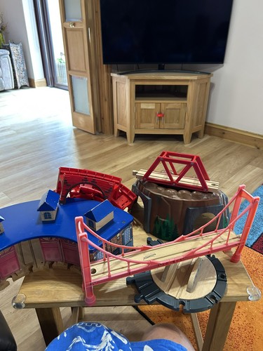Job lot wooden train track - job,