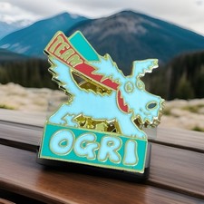 Ogri Lapel Pin Badge, Ace