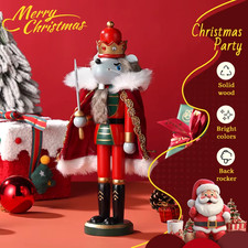 New 30Cm Wooden Nutcracker