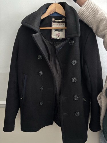 Superdry men peacoat - superdry, men’s