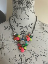 Amrita Singh Bright Pattern Diamonte Necklace