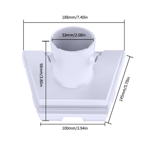 Dish satellite pipe - dish,
