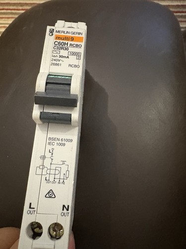 Merlin gerin c60h rcbo - gerin,