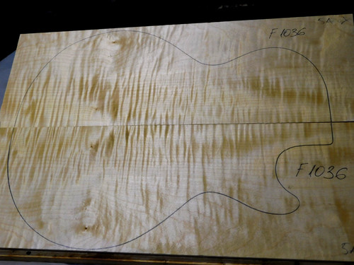 Flame maple carved top for - flame,
