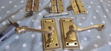Antique brass georgian scroll - antique,