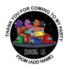 24 x Personalised for Among Us