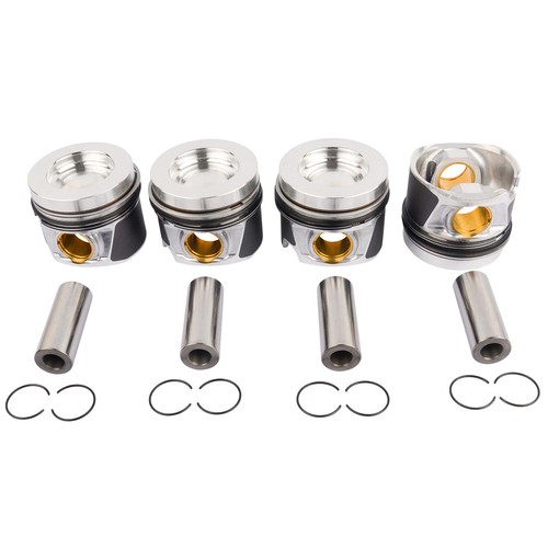 4pcs pistons for audi - 4pcs, skoda