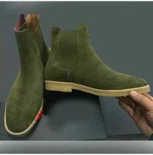 New Green Suede Formal