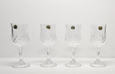 4 x Vintage Lead Crystal