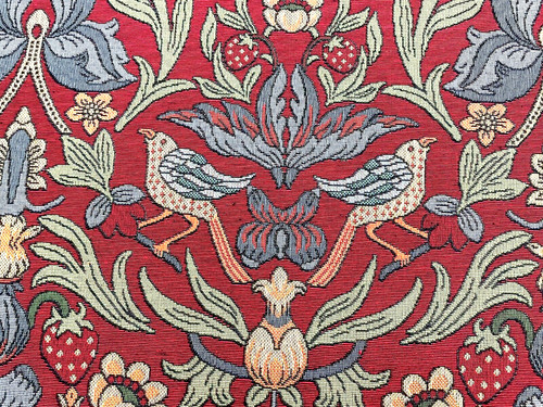Daisy morris tapestry red - tapestry,