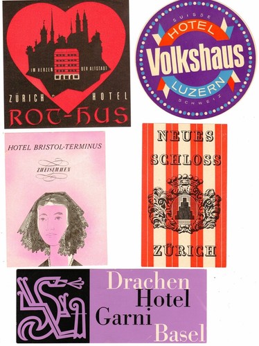 Luggage labels swiss - (5),