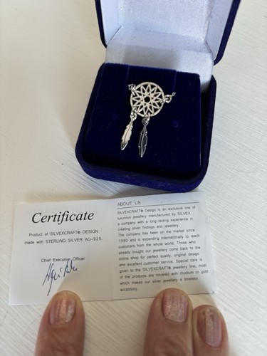 Dream catcher sterling silver - catcher,