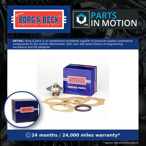 Coolant thermostat bbt006 borg - coolant,