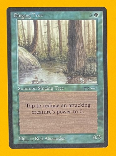 Mtg singing tree - mtg, arabian