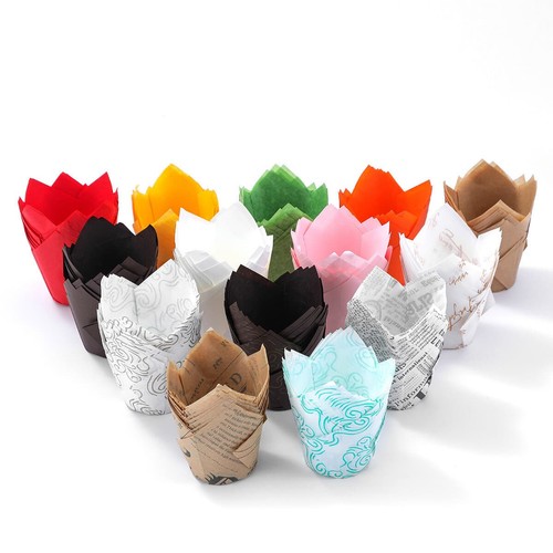50pc muffin cases wraps - 50pc,