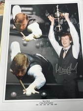 Steve Davis Signed Snooker 16