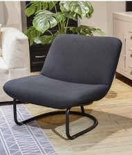 Grey low modern accent - grey,