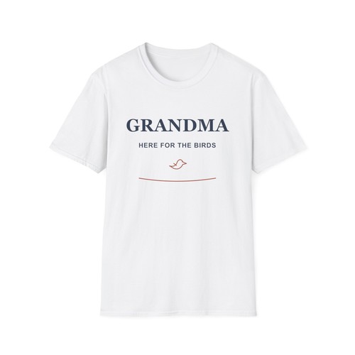 Grandma bird watching shirt - bird,