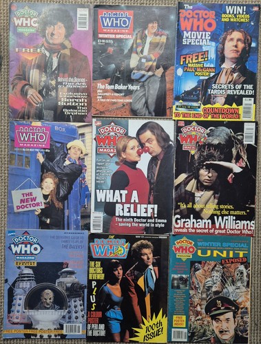 Job lot doctor who monthly - doctor,
