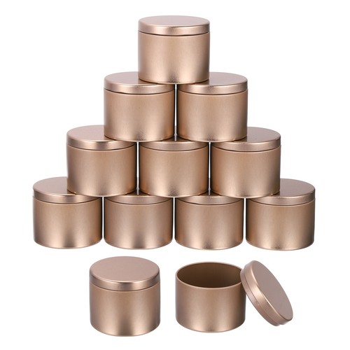 12pcs 4oz candle tins - 12pcs, tins,