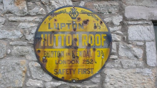 Photo 6x4 old - old, sign