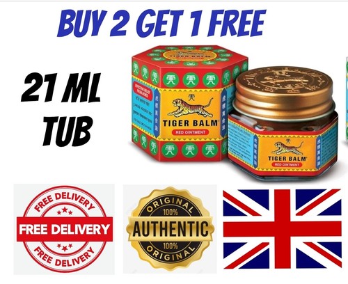Tiger balm red 21ml - balm, muscle