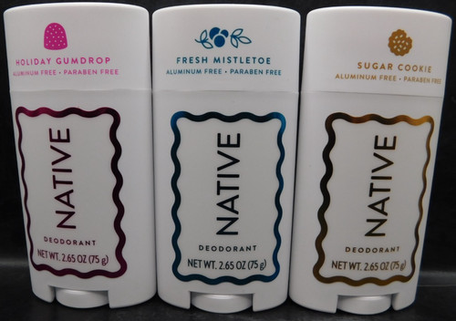 3pc set native deodorant - set,