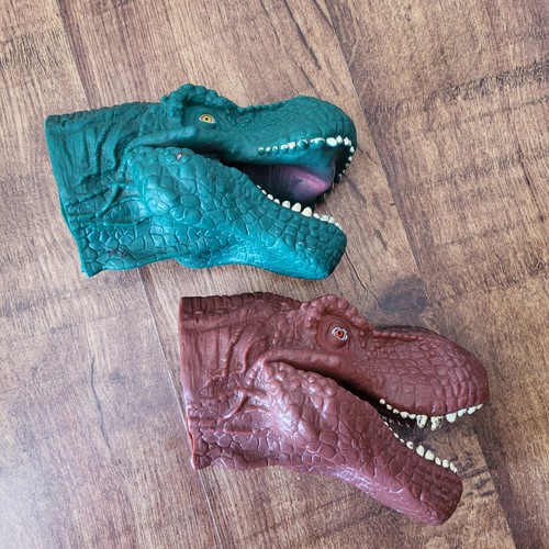 Dinosaur head hand - 2,