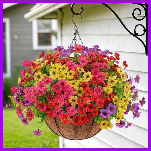 Artificial flowers hanging - artificial,