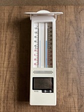 Maximum Minimum Thermometer Digital & Analogue, Indoor Outdoor, Wall Hung, VGC