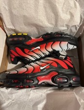 Nike Air Max Plus Tuned 1 TN Pure Platinum University Red