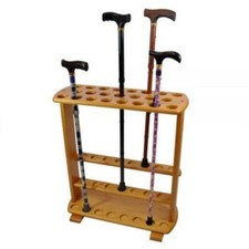 New Wooden Walking Cane Stand