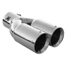 Twin Exhaust Tip Trim Pipe